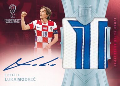 2022 PANINI Eminence FIFA World Cup Qatar Soccer - Jumbo Patch Autographs
