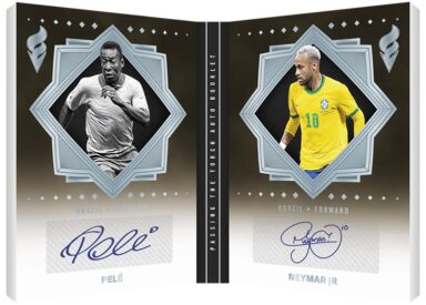 2022 PANINI Eminence FIFA World Cup Qatar Soccer - Passing the torch Auto Booklet