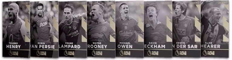 2022 PANINI Premier League Hall of Fame Celebratory Set - 2022 panini premier league hall of fame celebratory set cards