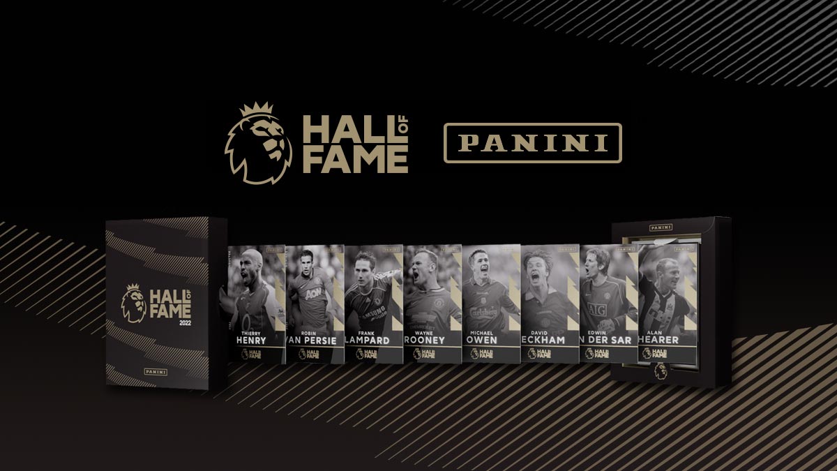 2022 PANINI Premier League Hall of Fame Celebratory Set - Header