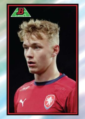 2022 TOPPS Bowman Chrome Road to UEFA Under-21 European Championship Soccer Cards - 1989 Bowman Insert Adam Karabec
