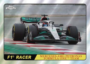 2022 TOPPS Chrome Formula 1 Racing Cards - 1968 Topps Hot Rod Insert Mercedes