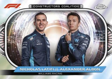 2022 TOPPS Chrome Formula 1 Racing Cards - Constructors Coalition Insert Williams