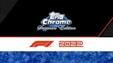2022 TOPPS Chrome Sapphire Edition Formula 1 Racing Cards - Header