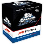 2022 TOPPS Chrome Sapphire Edition Formula 1 Racing Cards - Hobby Box