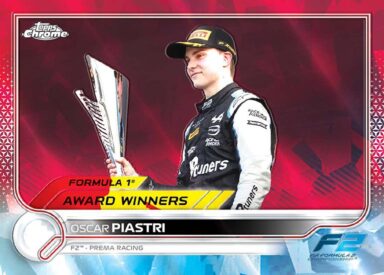 2022 TOPPS Chrome Sapphire Edition Formula 1 Racing Cards - Piastri