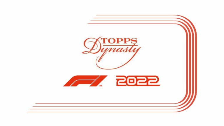 2022 TOPPS Dynasty Formula 1 Racing Cards - Header