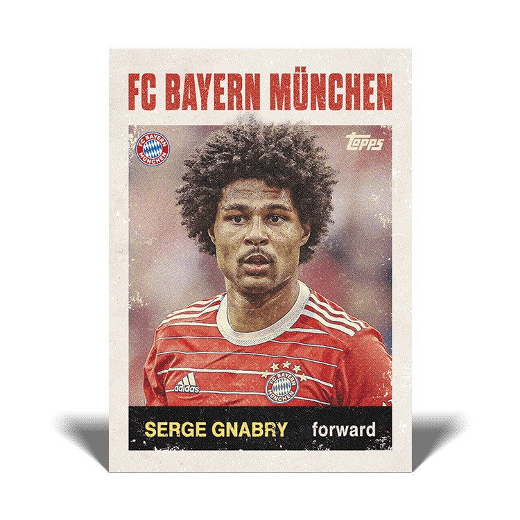 2022 Topps FC Bayern München Retro Tour Collecton - Card 005