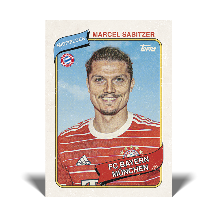 2022 Topps FC Bayern München Retro Tour Collecton - Card 006