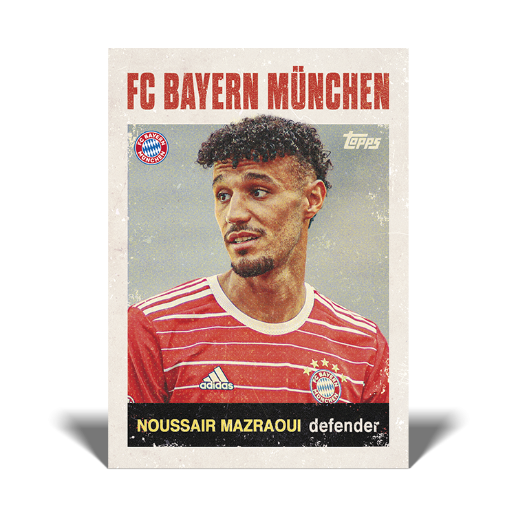 2022 Topps FC Bayern München Retro Tour Collecton - Card 009