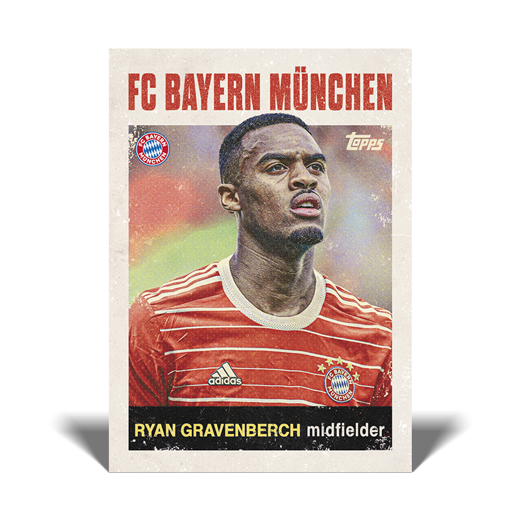 2022 Topps FC Bayern München Retro Tour Collecton - Card 012