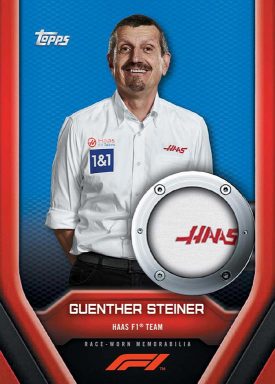 2022 TOPPS Formula 1 Racing Cards - Relic Card Steiner