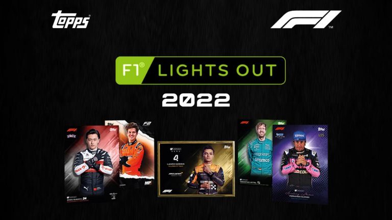 2022 TOPPS Lights Out Formula 1 Racing Cards - Header