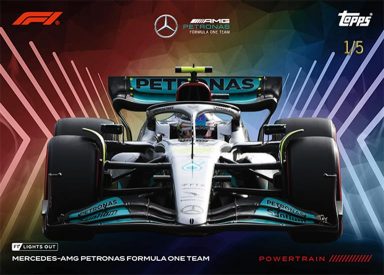 2022 TOPPS Lights Out Formula 1 Racing Cards - Mercedes