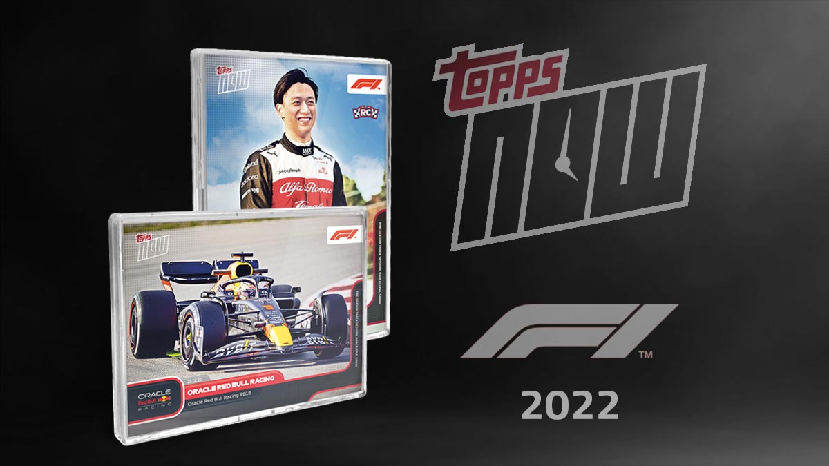 2022 TOPPS Now Formula 1 F1 Racing Cards - Header
