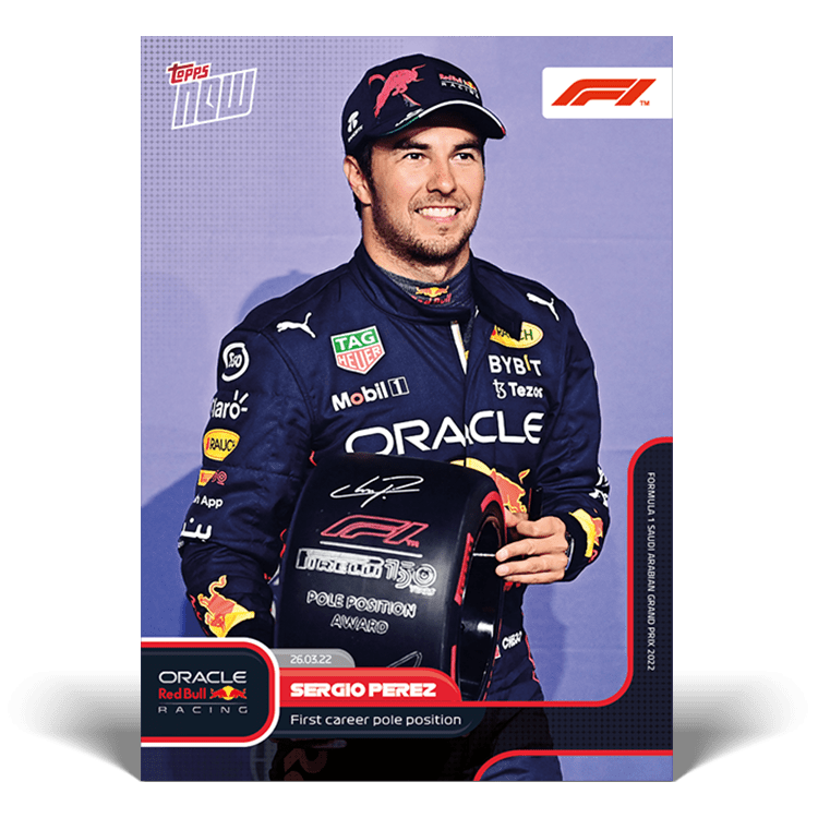 2022 TOPPS Now Formula 1 Racing Cards - 005 - Front