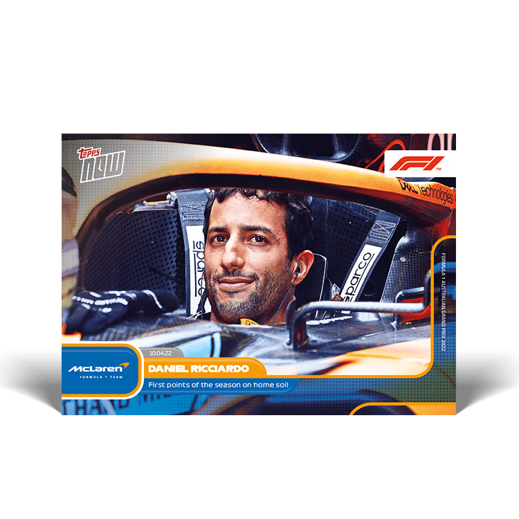 2022 TOPPS Now Formula 1 Racing Cards - 011 - Front