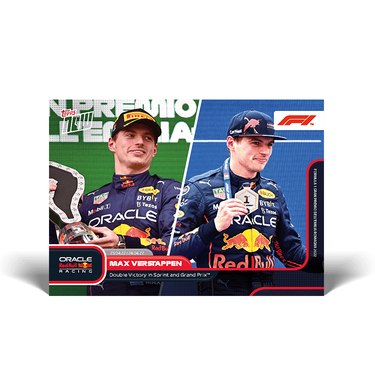 2022 TOPPS Now Formula 1 Racing Cards - 013 - Front