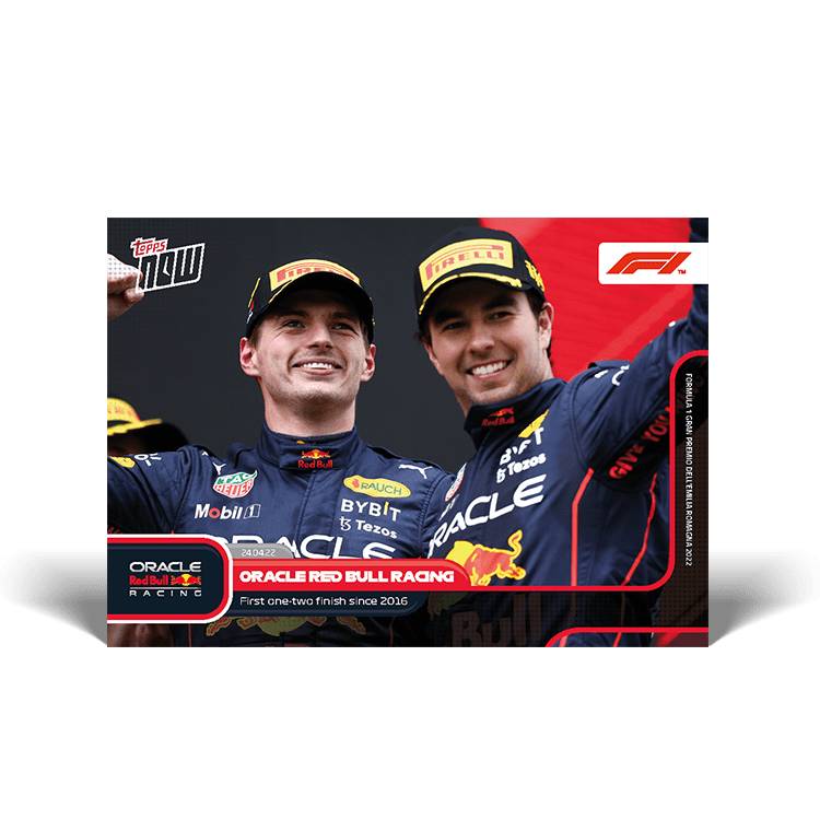 2022 TOPPS Now Formula 1 Racing Cards - 014 - Front
