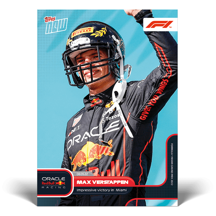 2022 TOPPS Now Formula 1 Racing - Card 017