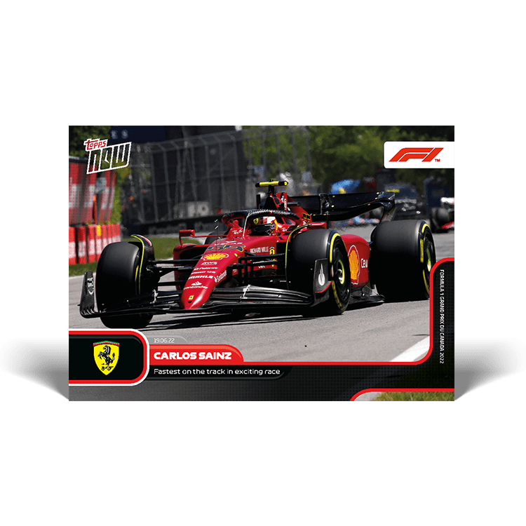 2022 TOPPS Now Formula 1 Racing Cards - 028 - Front