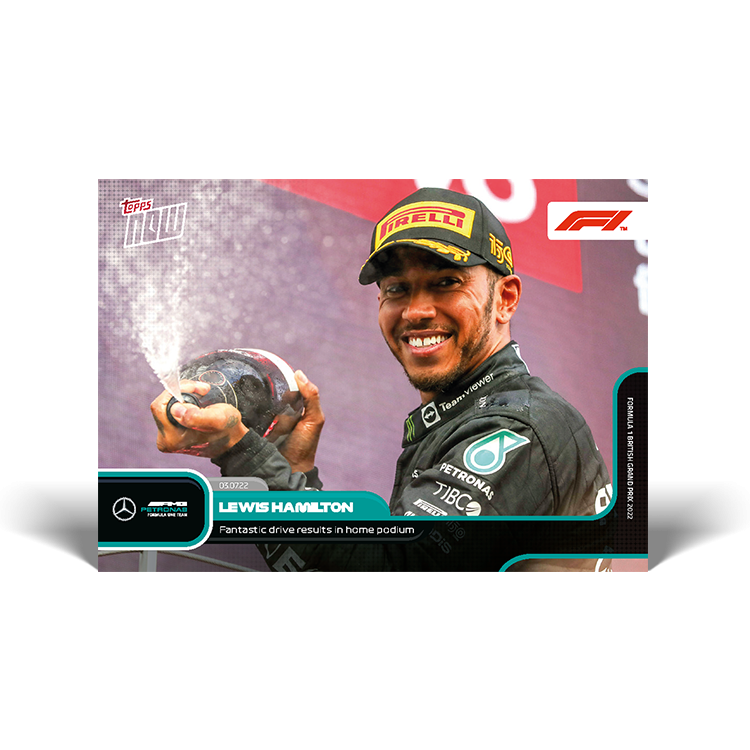 2022 TOPPS Now Formula 1 Racing Cards - 033 - Front