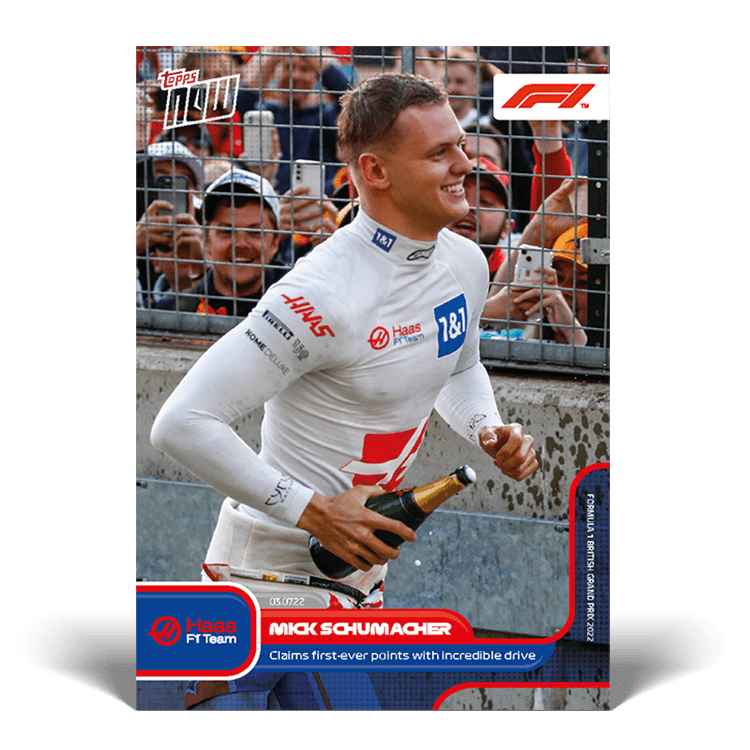 2022 TOPPS Now Formula 1 Racing Cards - 035 - Front