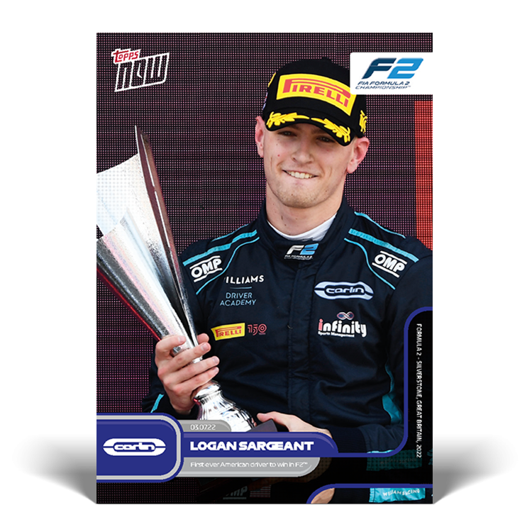 2022 TOPPS Now Formula 1 Racing Cards - 036 - Front