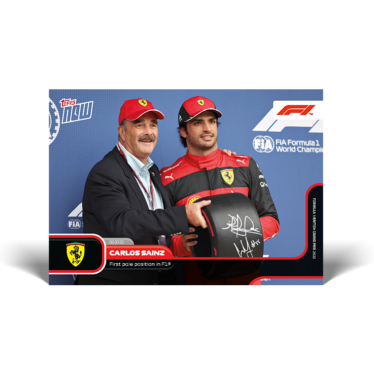 2022 TOPPS Now Formula 1 Racing Cards - 037 - Front