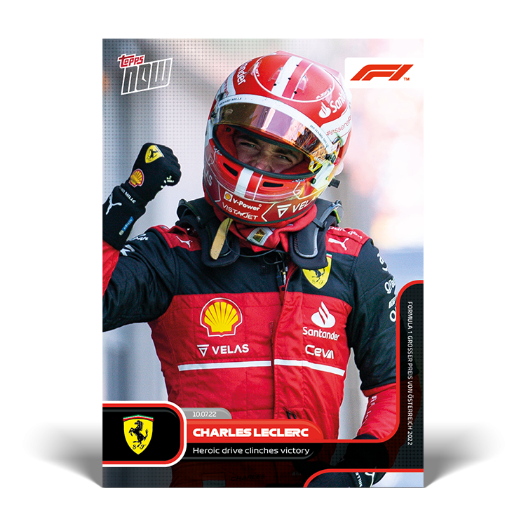 2022 TOPPS Now Formula 1 Racing Cards - 038 - Front
