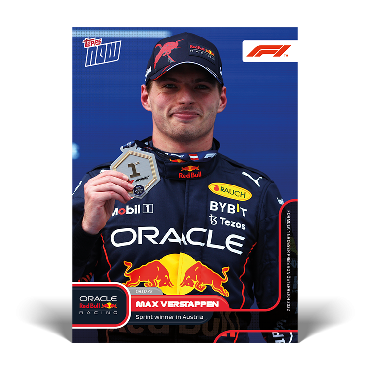 2022 TOPPS Now Formula 1 Racing Cards - 039 - Front
