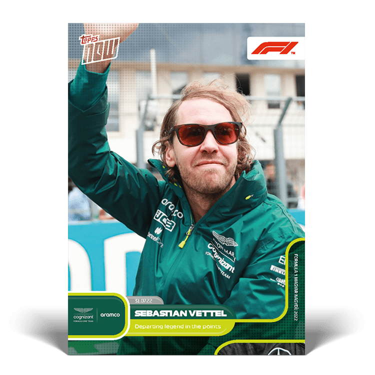 2022 TOPPS Now Formula 1 Racing Cards - 049 - Front