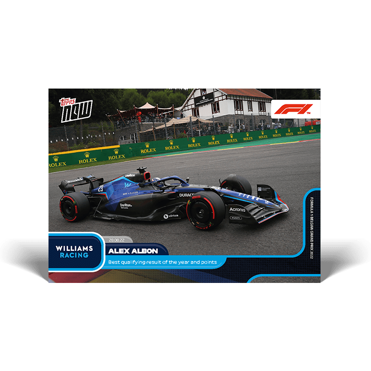 2022 TOPPS Now Formula 1 Racing Cards - 052 - Front