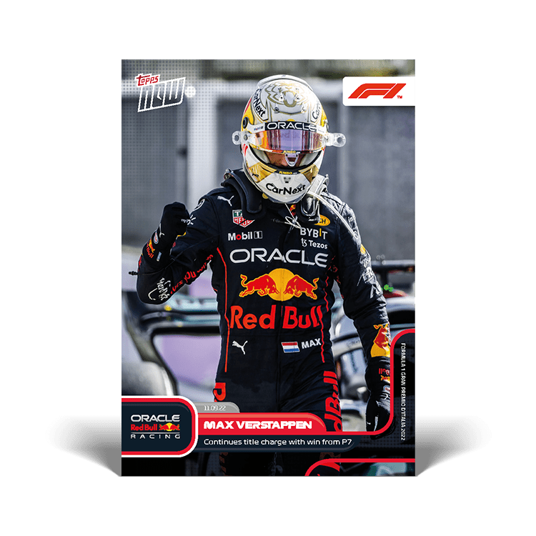 2022 TOPPS Now Formula 1 Racing Cards - 055 - Front