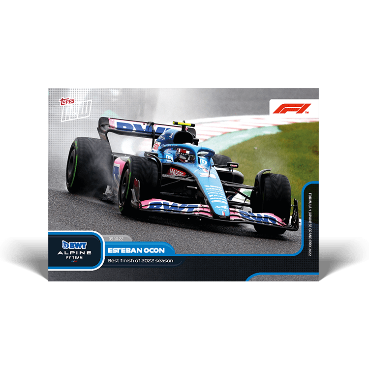 2022 TOPPS Now Formula 1 Racing - Card 065