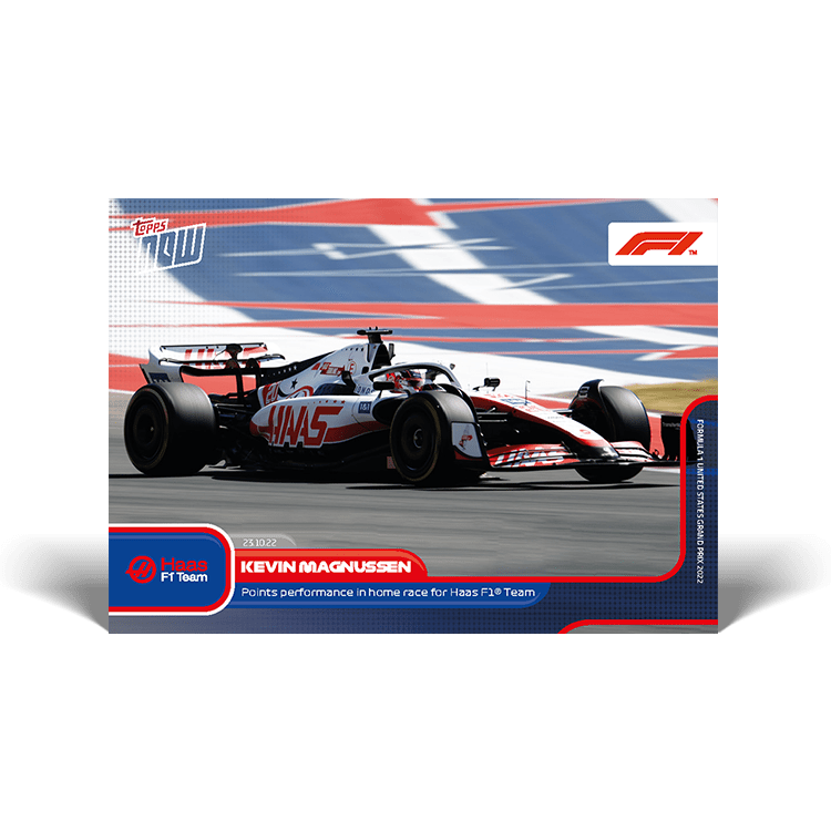 2022 TOPPS Now Formula 1 Racing - Card 072