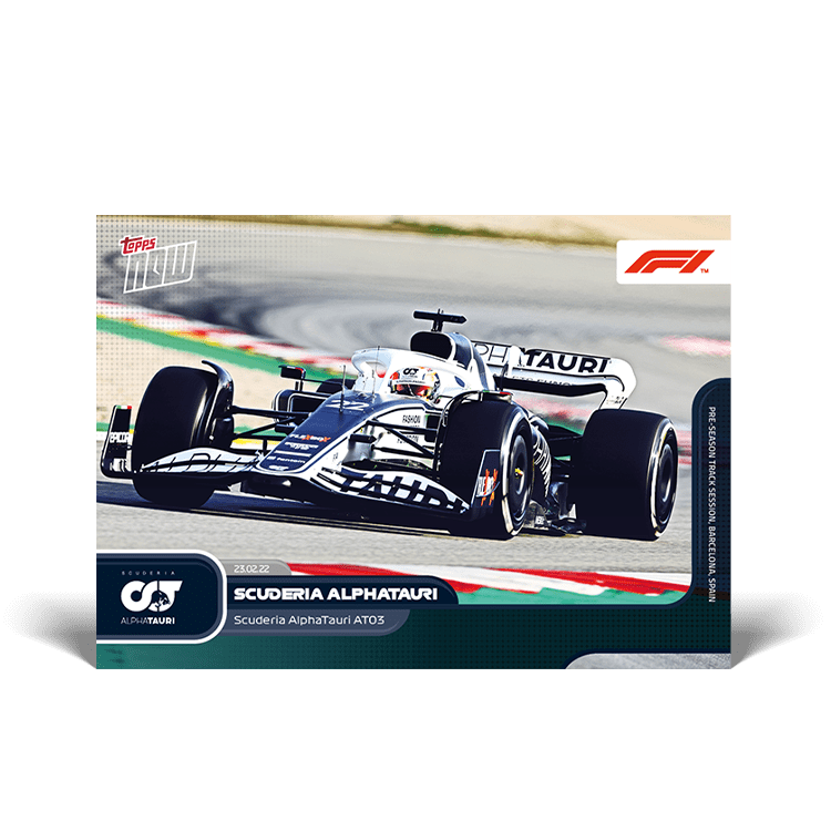 2022 TOPPS Now Formula 1 Racing Cards - P01 - Front