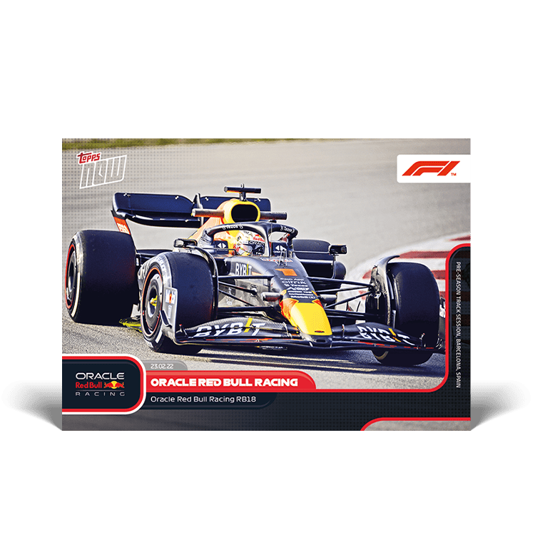 2022 TOPPS Now Formula 1 Racing Cards - P02 - Front