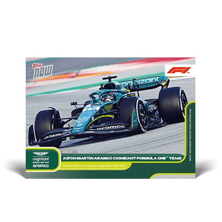 2022 TOPPS Now Formula 1 Racing Cards - P04 - Front