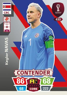 PANINI FIFA World Cup Qatar 2022 Adrenalyn XL Trading Card Game - Contender Card