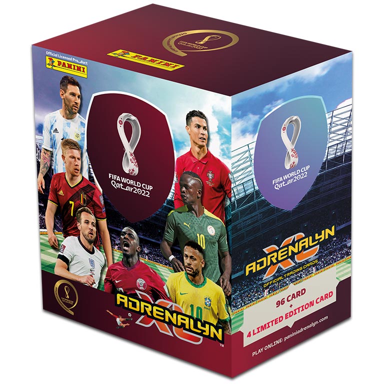 PANINI FIFA World Cup Qatar 2022 Adrenalyn XL Trading Card Game - Mega Box DE
