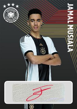 PANINI FIFA World Cup Qatar 2022 Sticker Kollektion - DFB Autograph Card Musiala