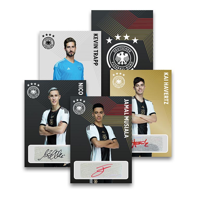 PANINI FIFA World Cup Qatar 2022 Sticker Kollektion - DFB-Cards