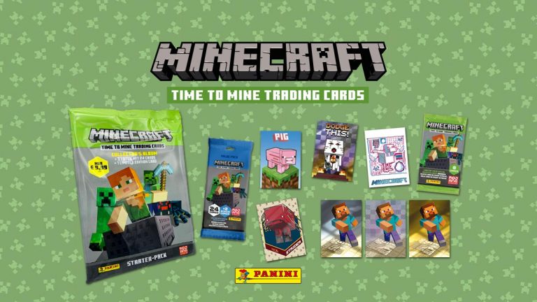 PANINI Minecraft - Time to Mine Trading Cards - Header