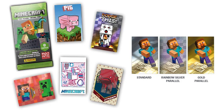 PANINI Minecraft - Time to Mine Trading Cards - Preview