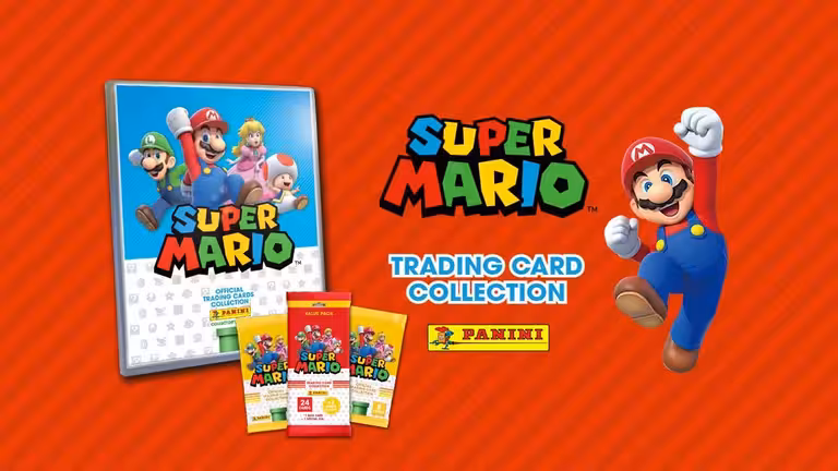 PANINI Super Mario Trading Cards - Header
