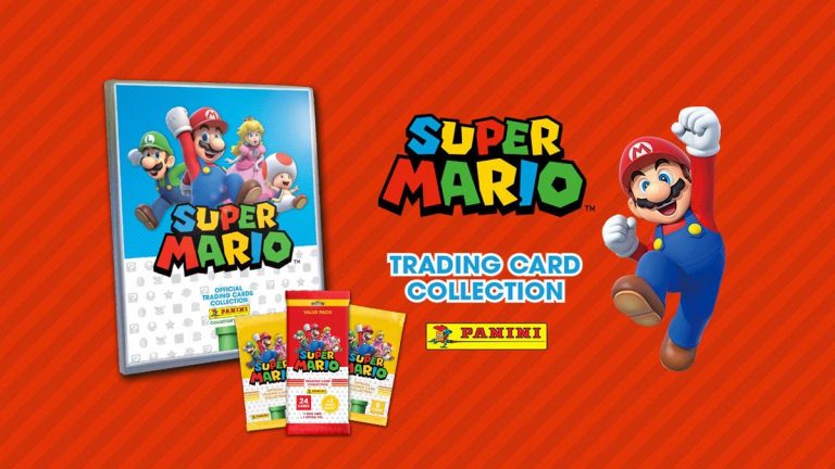 PANINI Super Mario Trading Cards - Header