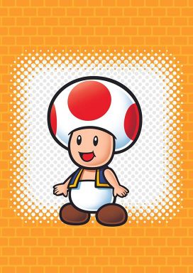 PANINI Super Mario Trading Cards - Line Drawing Card