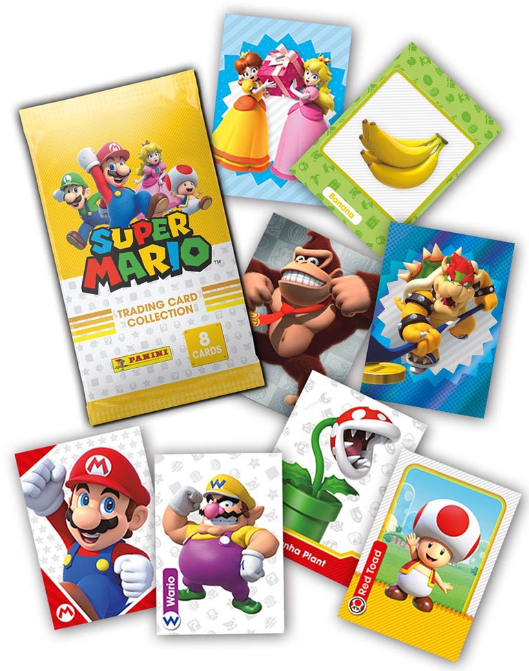 PANINI Super Mario Trading Cards - Preview