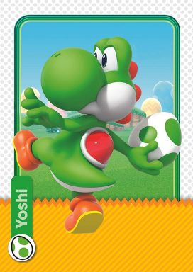 PANINI Super Mario Trading Cards - Yoshi Card